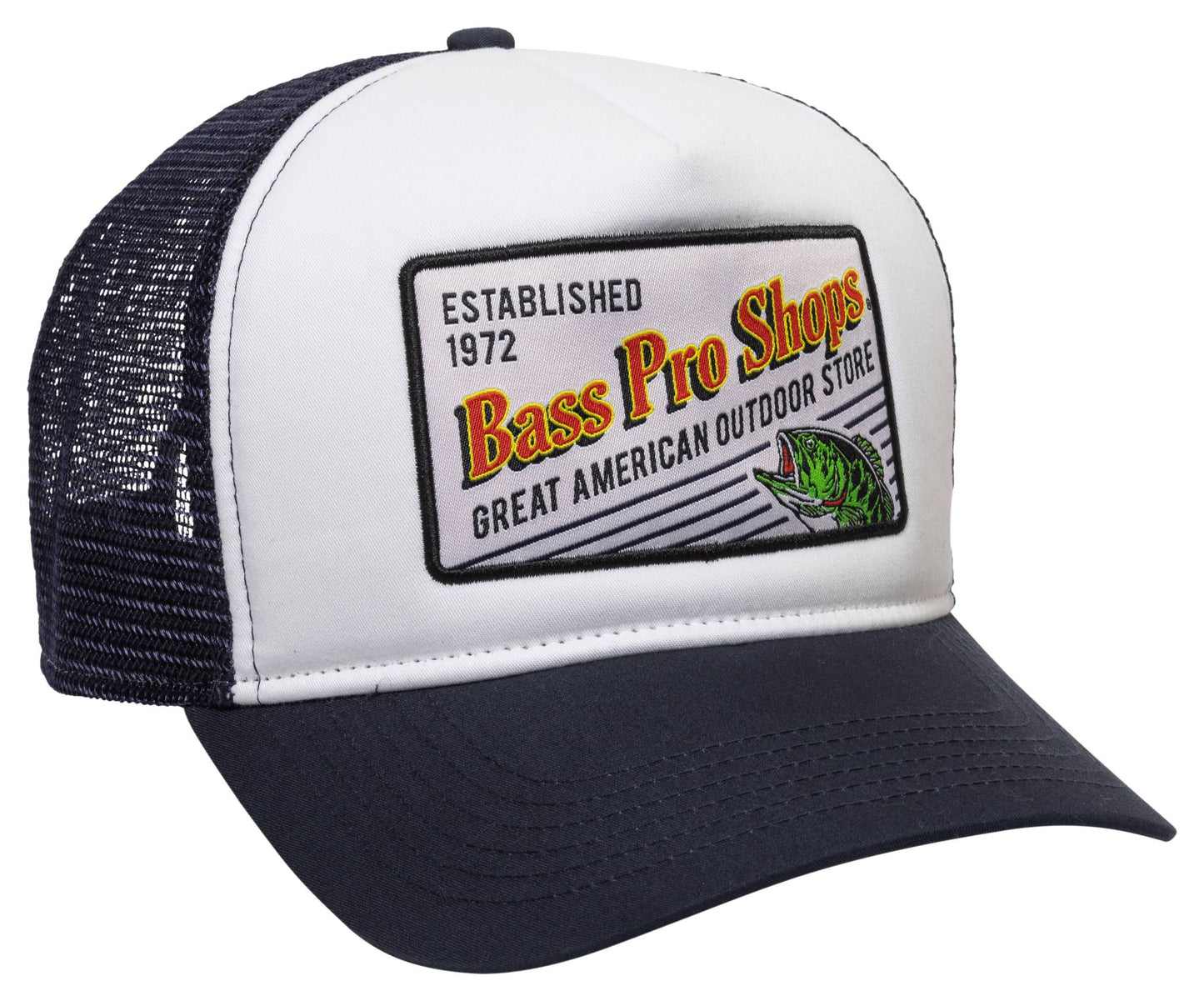 Bass Pro Shops Vintage 5-Panel Mesh Trucker Cap