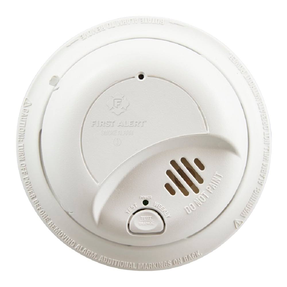 First Alert AC Hardwired 120-Volt Smoke Detector 9120BP