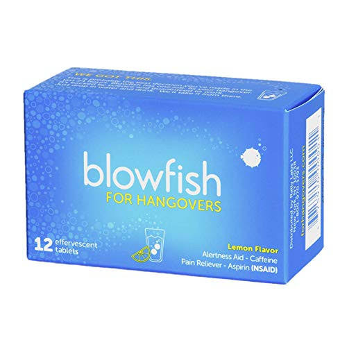 Blowfish For Hangovers, Effervescent Tablets - 12 tablets