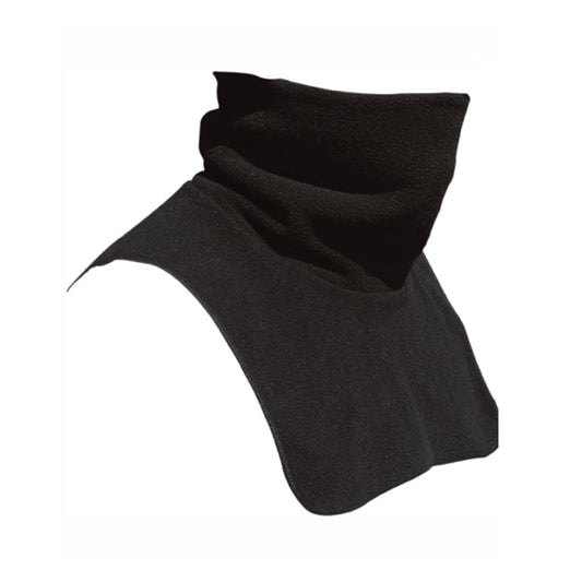 Gears Neck Dickey - 4-Way Stretch Microfleece Neck Warmer for Winter Outdoor Activities - One Size Fits All - Machine Washable - Unisex (Black)