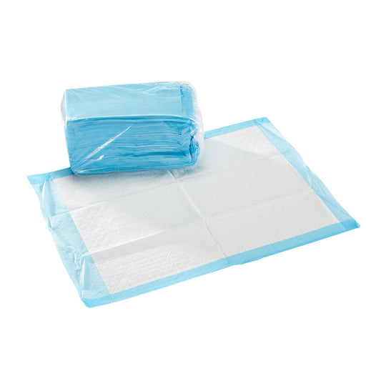 Procedure Underpad McKesson 17 W x 24 L inch Blue NonSterile