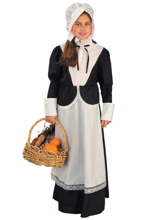 Pilgrim Girl Child Costume