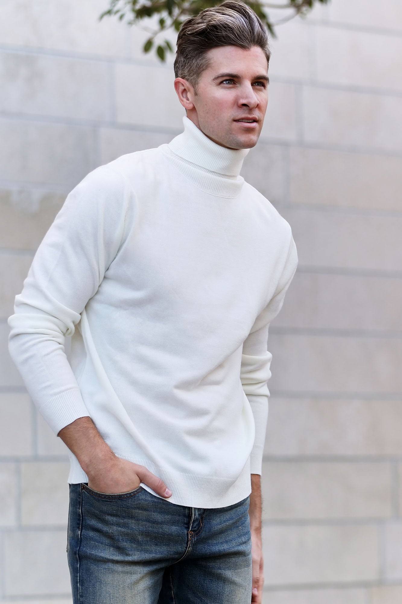 Mens Fashion Nova DeAngelo Turtleneck Sweater