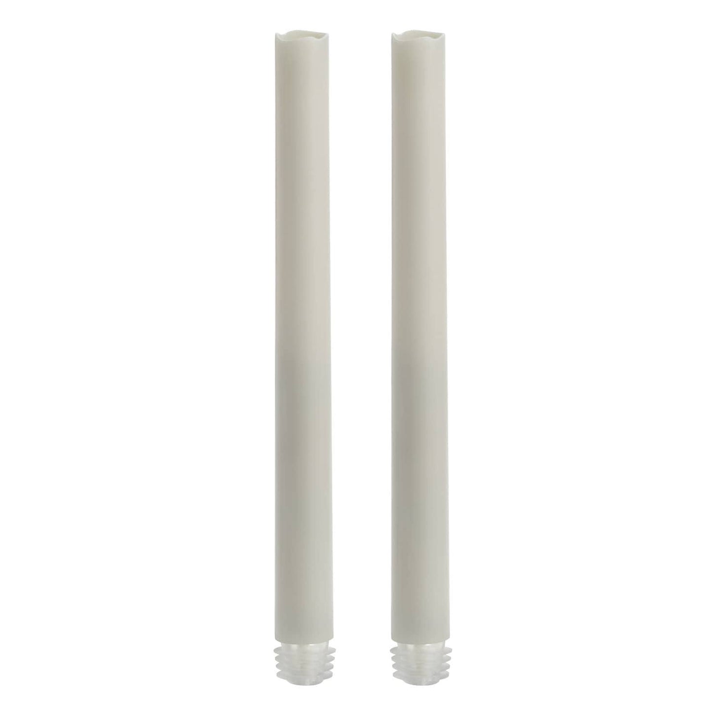 White LED Taper Candles with Timer by Ashland