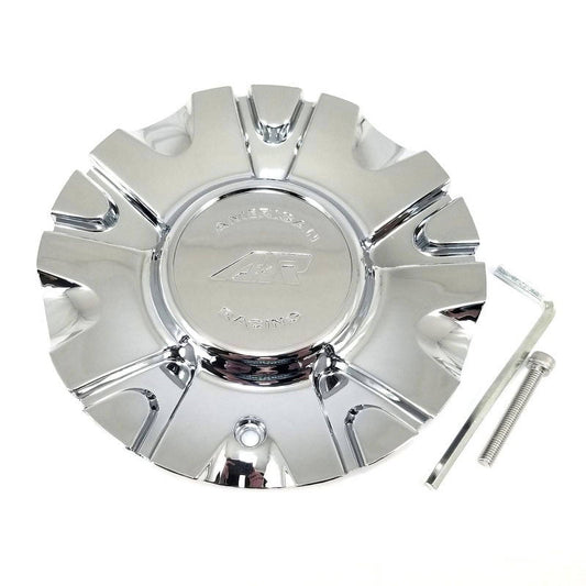 American Racing Chrome 7 OD Wheel Center Hub Cap for AR897