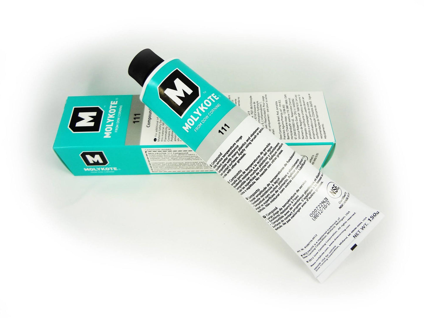 Dow Corning 111 O-Ring Silicone Lubricant (5.3 oz. Tube)