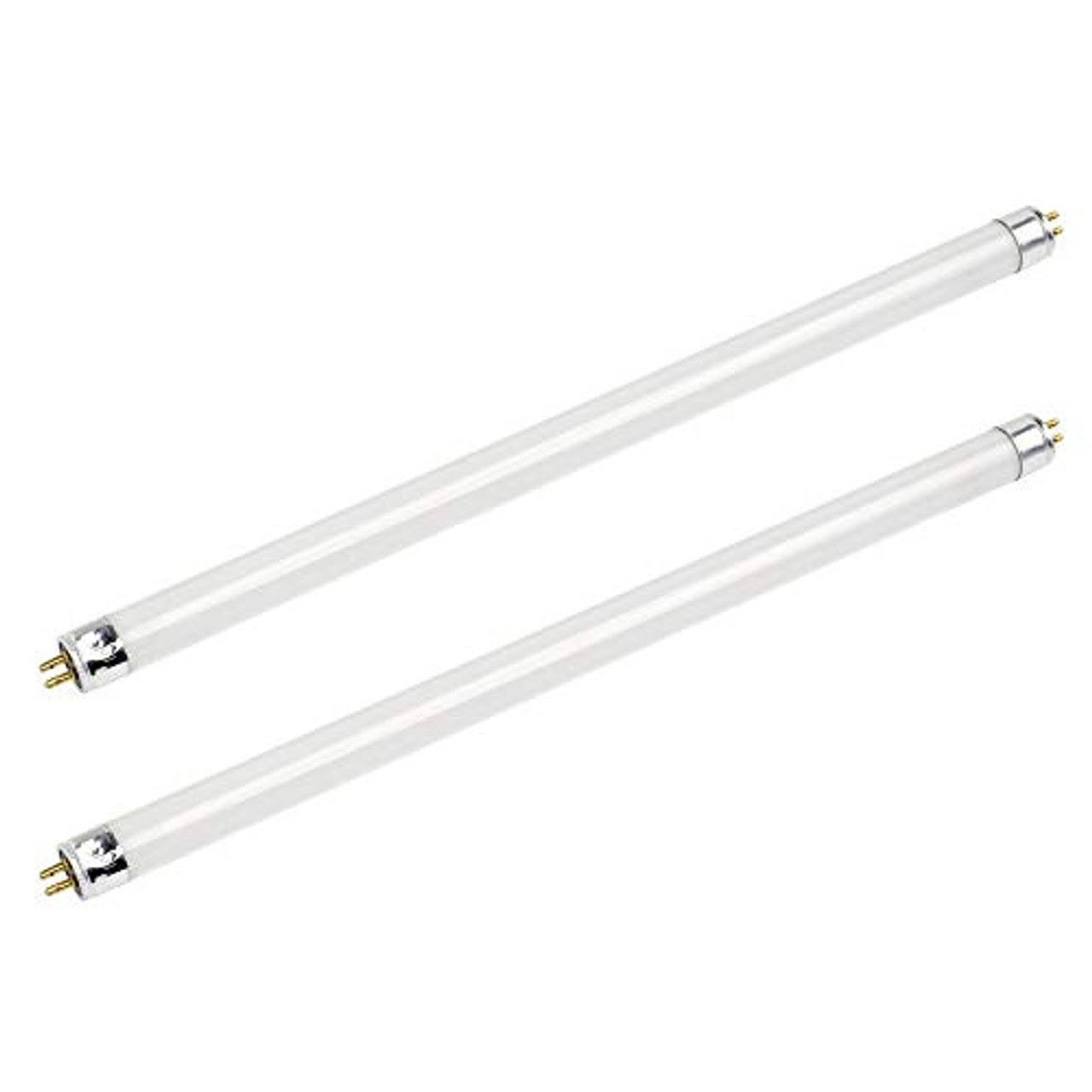 (Pack of 2) F8T5/WW 8W T5 12 Warm White 3000K Fluorescent Light Bulb 12,000hr