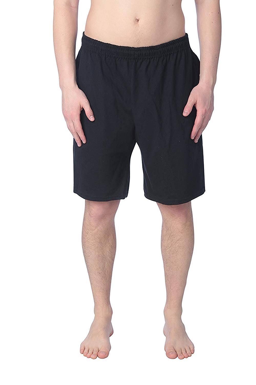 Fruit of The Loom Mens Eversoft Cotton Shorts with Pockets (S-4XL)