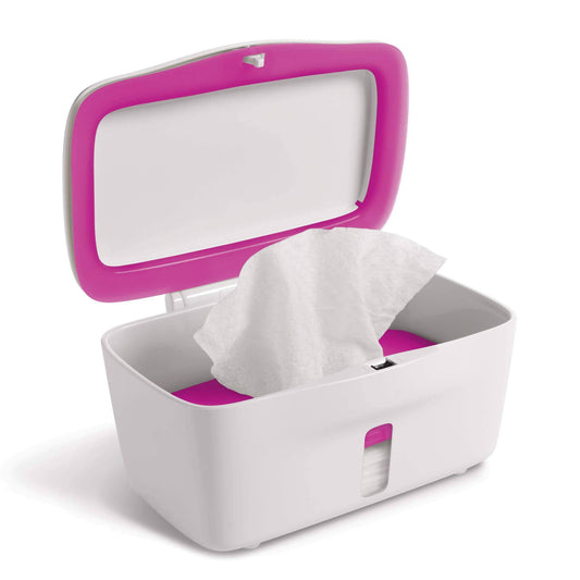 Oxo Tot PerfectPull Wipes Dispenser, White/Pink