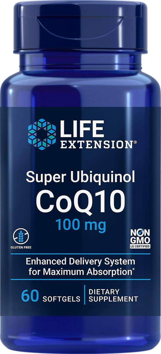 Life Extension CoQ10, Super Ubiquinol, 50 mg, Softgels - 30 softgels