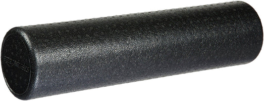 Basics High-Density Round Foam Roller, 24 Inches, Black