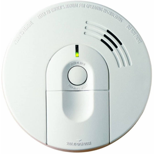 Kidde i4618AC Alarm Hardwire Smoke Detector with 9V Backup and Front Load Battery Door | Model i4618, White