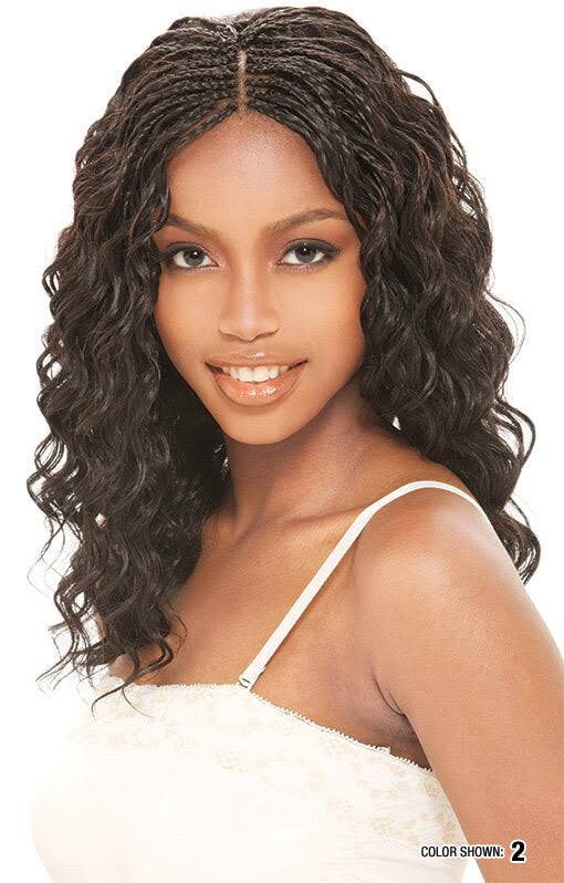 Que Milkyway Loose Deep Bulk Human Hair Mastermix 18, 1B