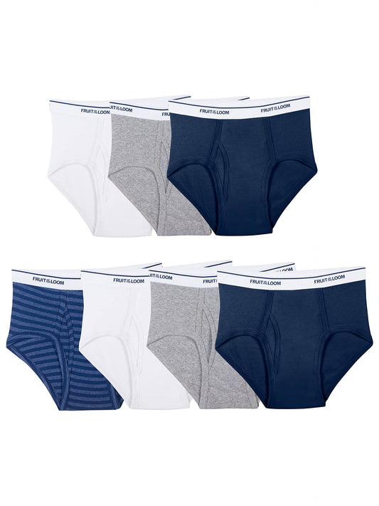 Fruit of The Loom Boys Eversoft Briefs, Assorted 7 Pack