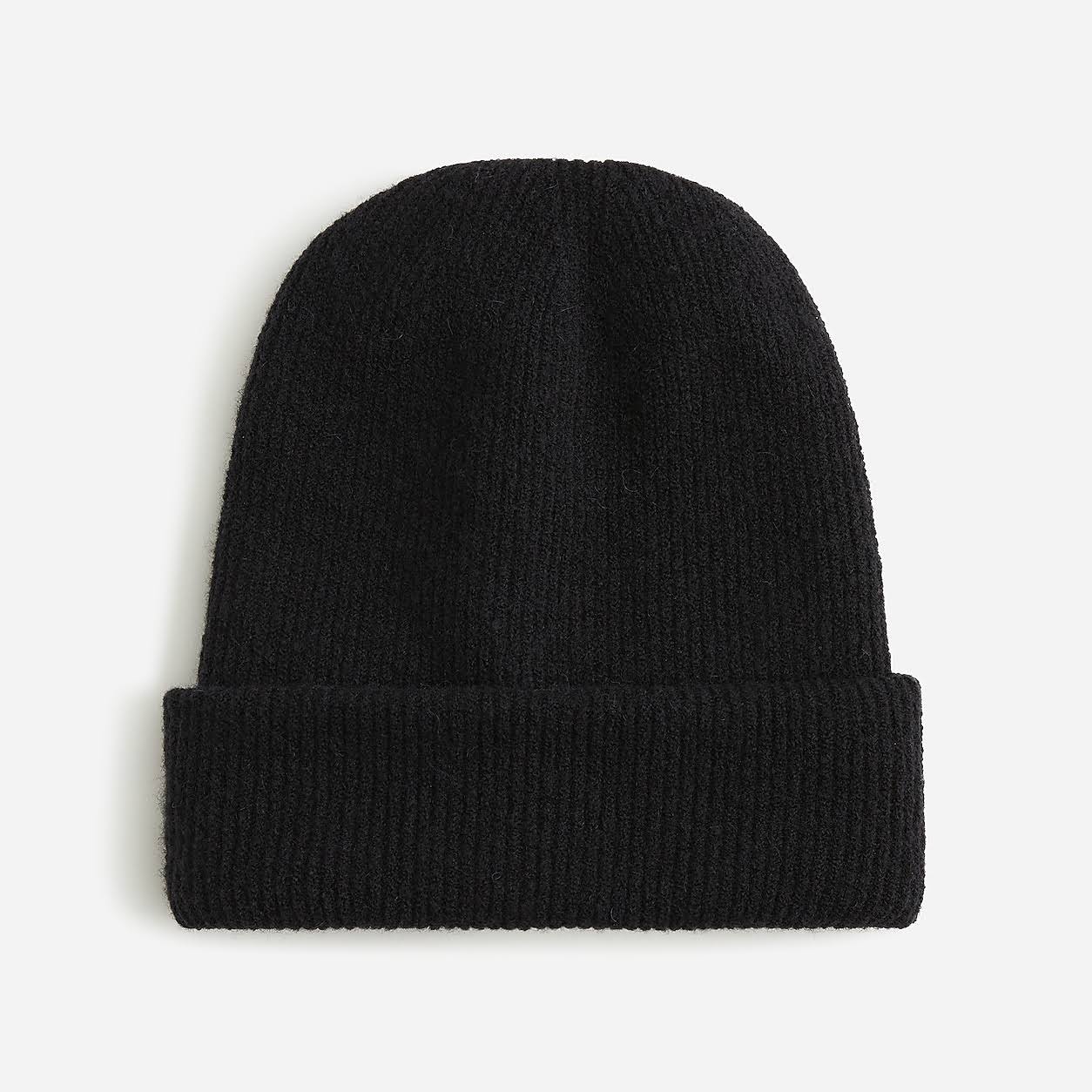 J.Crew Womens Ribbed beanie in Supersoft yarn