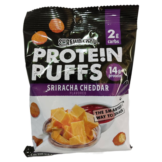 Shrewd Food Protein Puffs Carmel Apple Pie 8 Packs