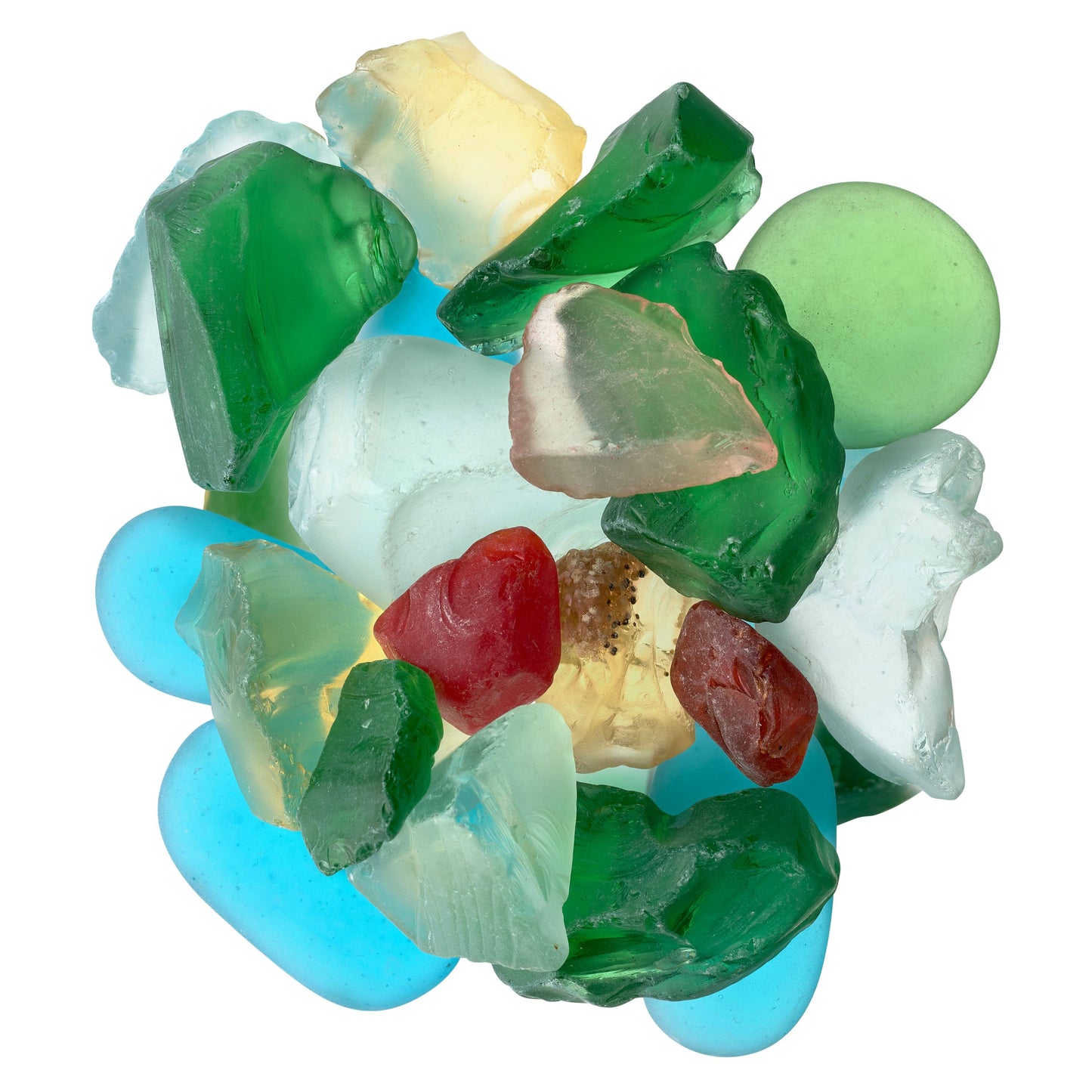 Mixed Aqua Sea Glass Gems by Ashland | 40 | Michaels