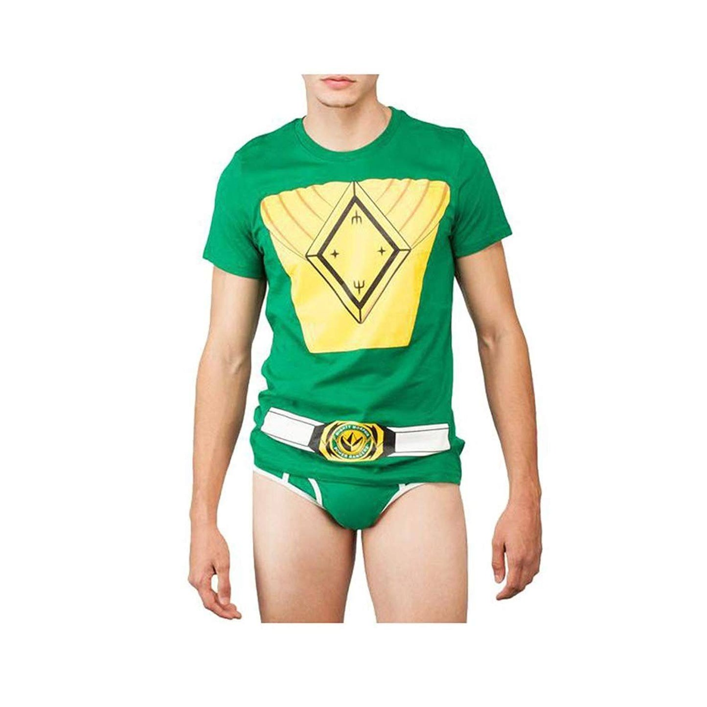 Power Rangers Green Ranger Mens Underoos L