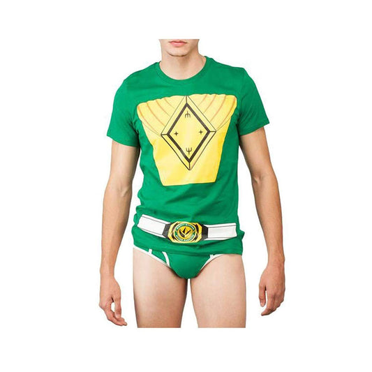 Power Rangers Green Ranger Mens Underoos L