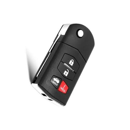 Replacement Remote Car Key Shell for Mazda 2010-2013 3 2009-2013 6