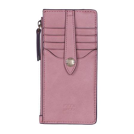 Frye and Co. Snap Credit Card Holder Brown