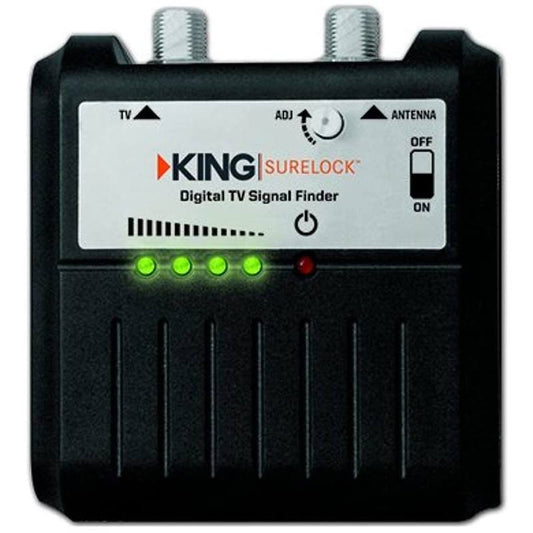 King Controls SL1000 Digital TV Signal Finder, Black