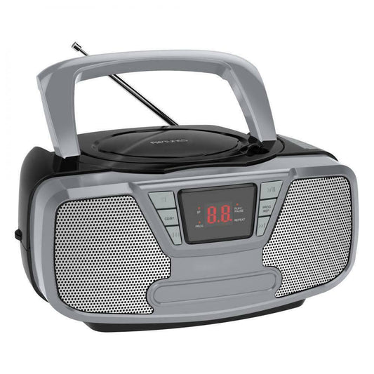 Riptunes CD Boombox with Bluetooth Black