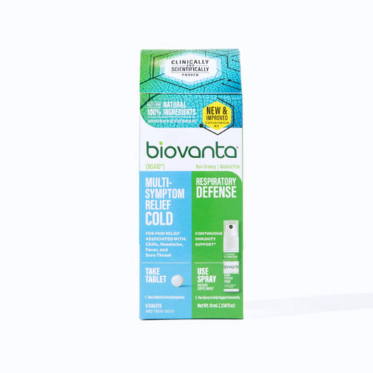 Biovanta New & Improved Dual Action Throat Spray Convenience Kit