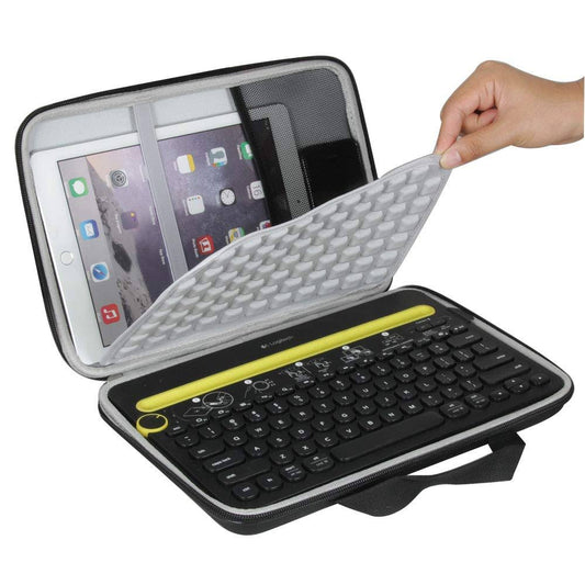 Hermitshell Hard Travel Storage Carrying Case Bag for Logitech K480 Bluetooth Multi-Device Keyboard iPad/Tablet/Samsung Galaxy