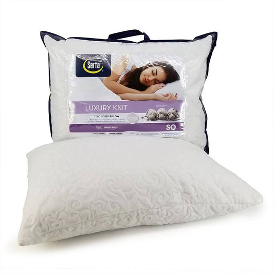 Serta Luxury Knit Pillow Queen