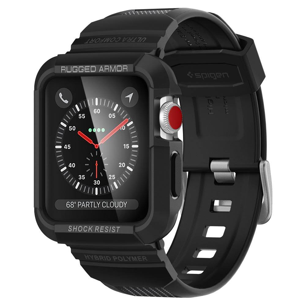 Spigen Apple Watch Series 4 (44mm) Case Rugged Armor Pro Black