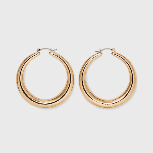 Thick Hoop Earrings A New Day