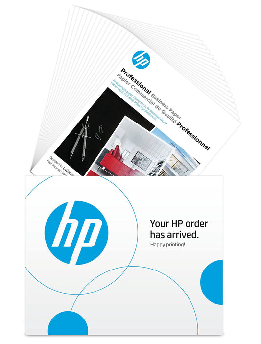 HP Professional Business Paper, Glossy, 52 lb, 8.5 x 11 in. , 50 Sheets 4WN11A