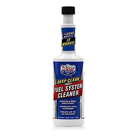 Lucas 10512 Deep Clean Fuel System Cleaner - 16 fl oz bottle