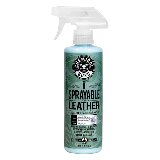 Chemical Guys Sprayable Leather Cleaner & Conditioner in One - 16oz