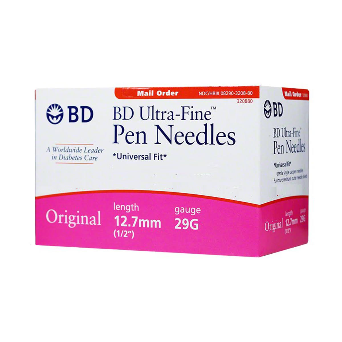 BD Ultra-Fine Original Pen Needles 29g 1/2 in - 90 ea