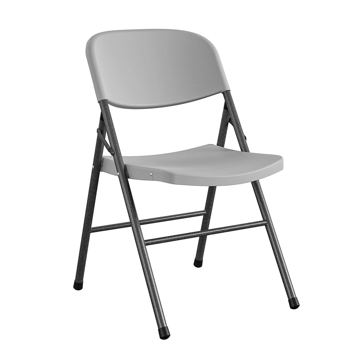 Cosco Gray Plastic Solid Standard Folding Chair | 14867LGY4L