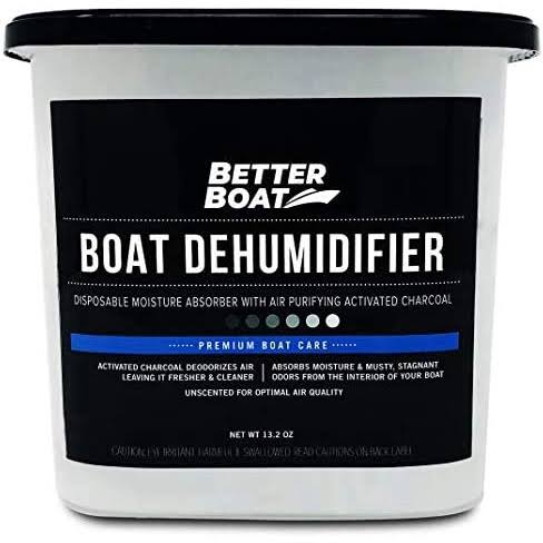 2 Pack Moisture Absorber Boat Dehumidifier Moisture Absorbers Charcoal Smell to