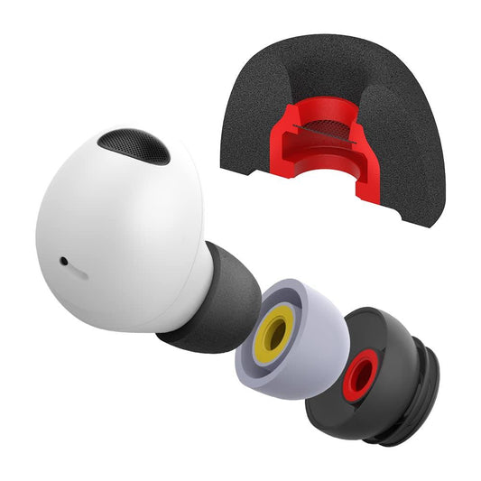 diofit/Galaxy Buds2 Pro Eartips Designed for Samsung (PU Foam Black)