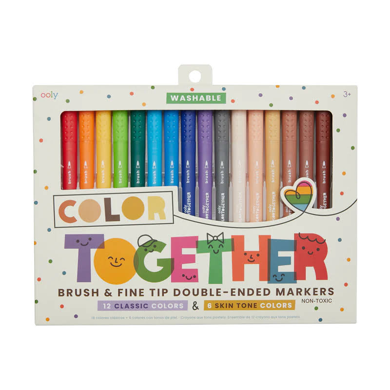 OOLY Color Together Markers (Set of 18)