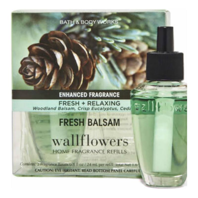 Bath & Body Works Fresh Balsam Wallflowers Fragrance Refills