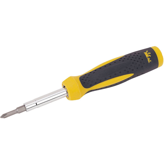 Ideal 35-908 7-in-1 Twist-A-Nut Multi-Bit Screwdriver