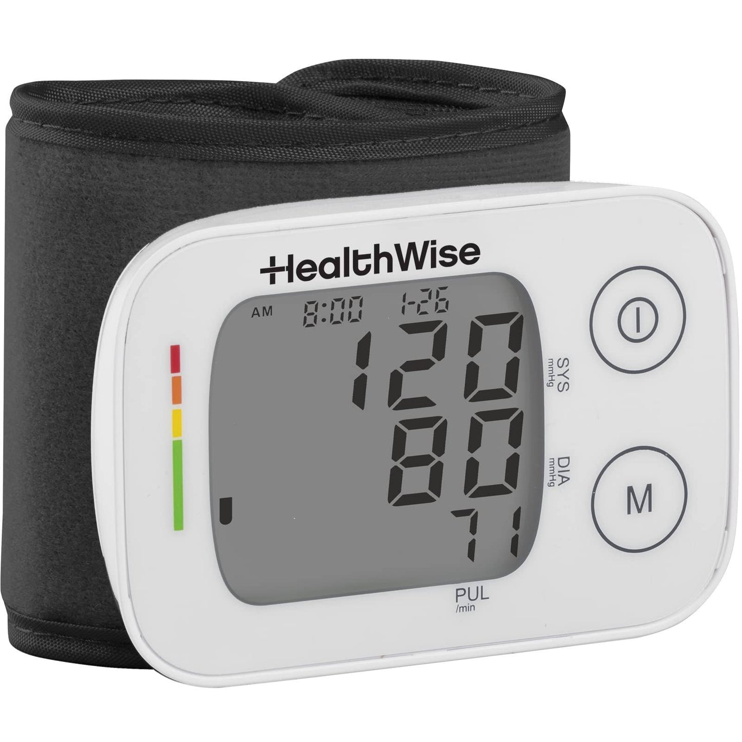 Healthwise Blood Pressure Monitor Adult Wrist Cuff