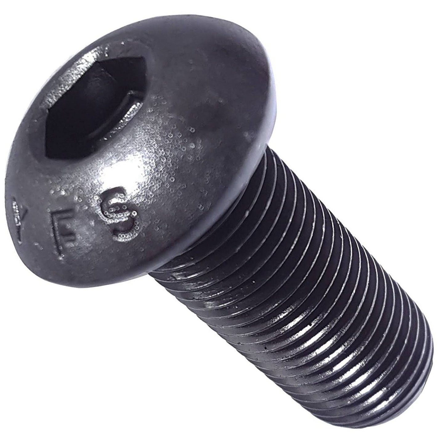 Fastenere 5/16-24 x 2-1/2 Button Head Socket Cap Screws Black Oxide Alloy Steel Qty 10