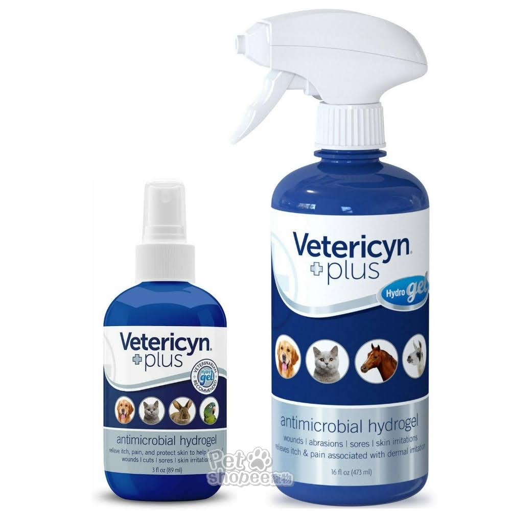 Vetericyn Plus Antimicrobial Hydrogel 3 oz