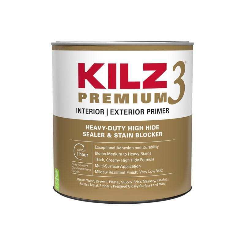 Masterchem Kilz Premium Water Based Primer Coat - 1 qt can