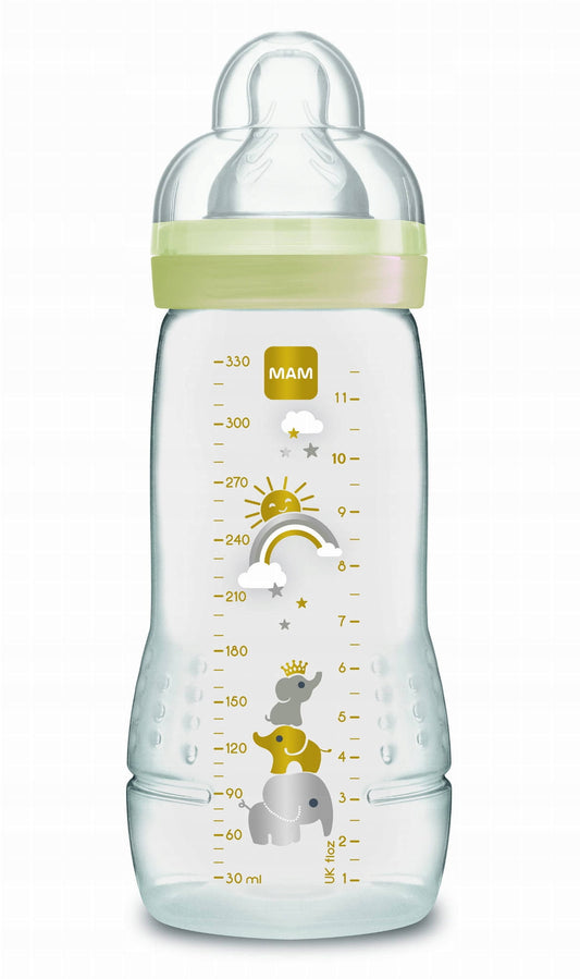 Mam Baby Bottle Girl 11 Ounces 2-Count