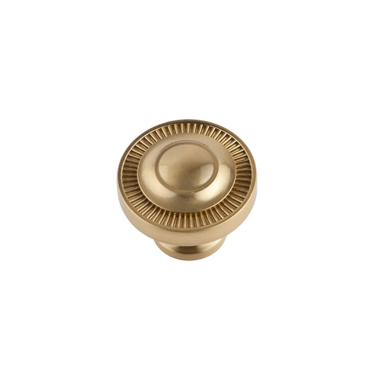 Sumner Street Home Hardware Minted 1.5 in. Satin Brass Large Knob