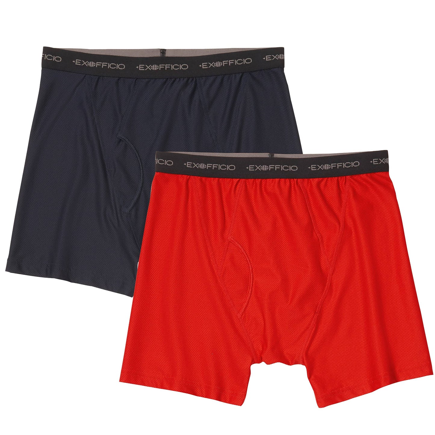 Exofficio Mens Give-N-Go Boxer Shorts 2 Pack