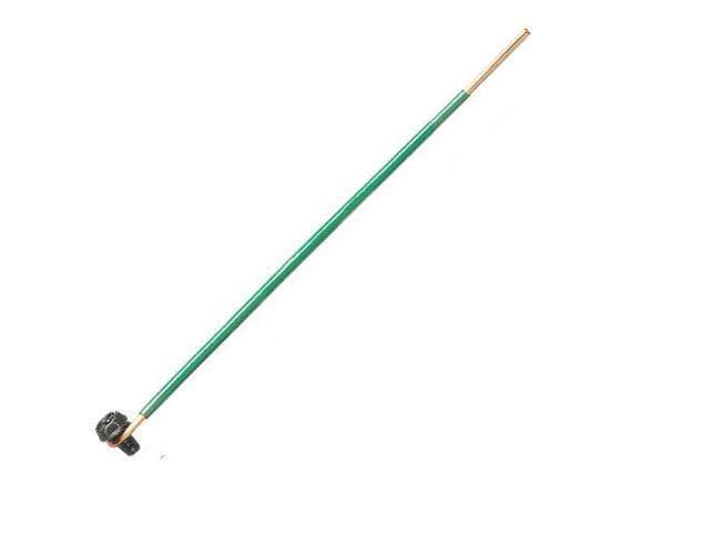 IDEAL 12 AWG 8 in. Solid Grounding Pigtail with Screw, Green (50 per Bag)